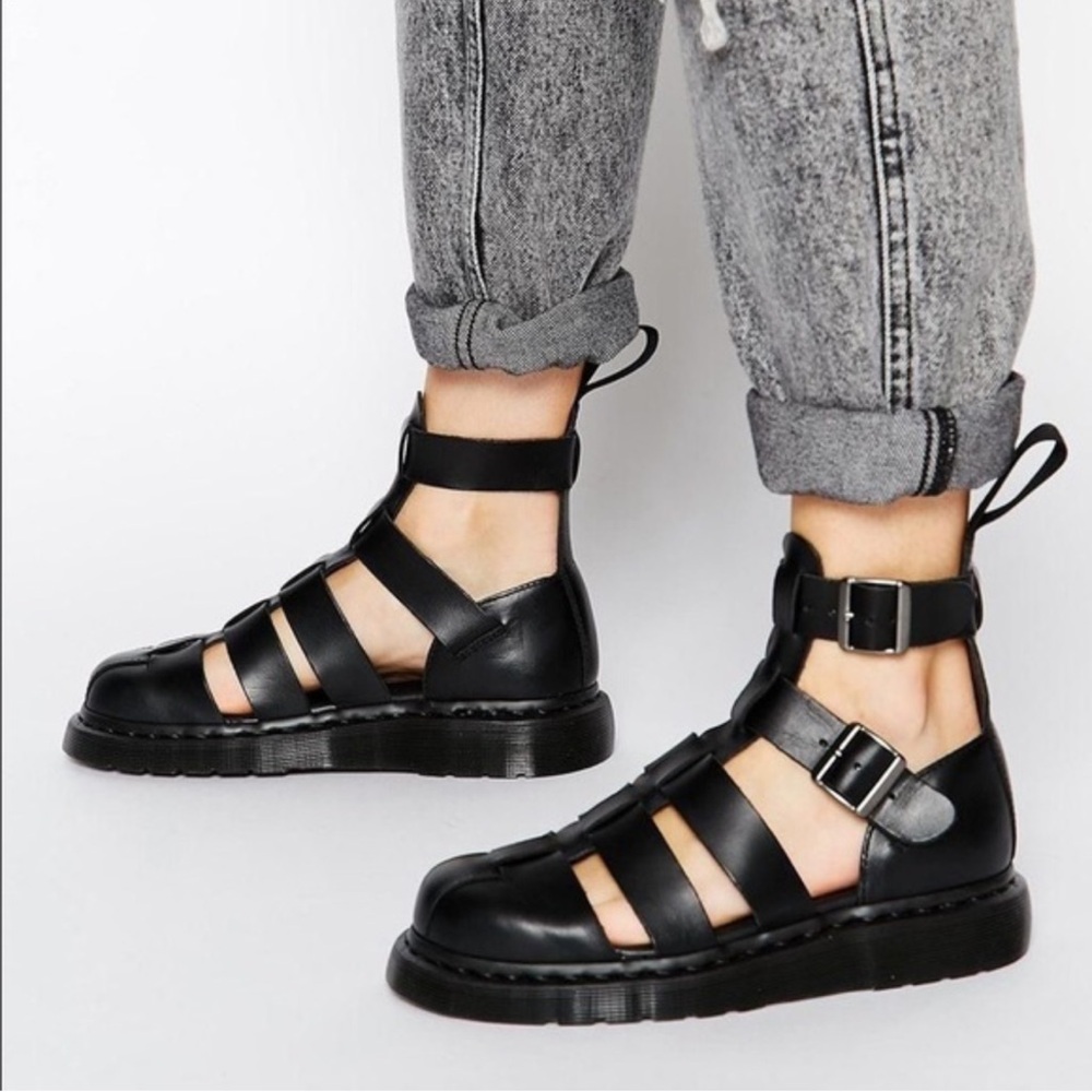 Black Women's Gladiator Sandals by